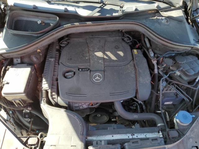 4JGDA5HB6FA544163 - 2015 MERCEDES-BENZ ML 350 4MATIC BLACK photo 7