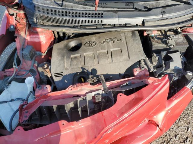 JTKKU4B44C1024409 - 2012 TOYOTA SCION XD Կարմիր լուսանկար 11