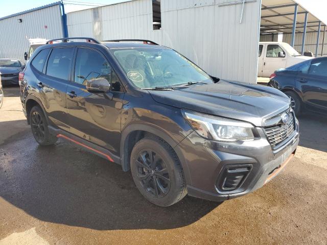 JF2SKAJC5KH420585 - 2019 SUBARU FORESTER SPORT BLACK photo 4