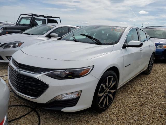 1G1ZG5ST7MF074860 - 2021 CHEVROLET MALIBU RS WHITE photo 2