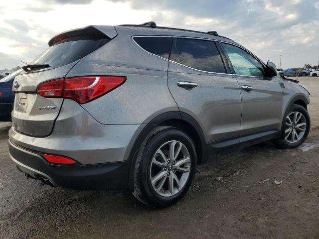 5XYZU3LA4EG219191 - 2014 HYUNDAI SANTA FE S GRAY photo 3