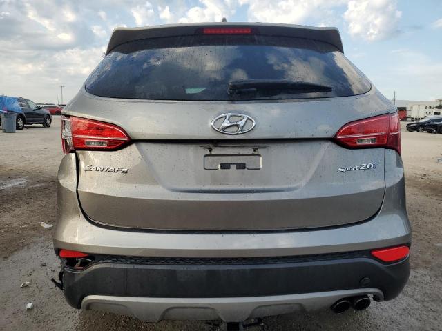 5XYZU3LA4EG219191 - 2014 HYUNDAI SANTA FE S GRAY photo 6