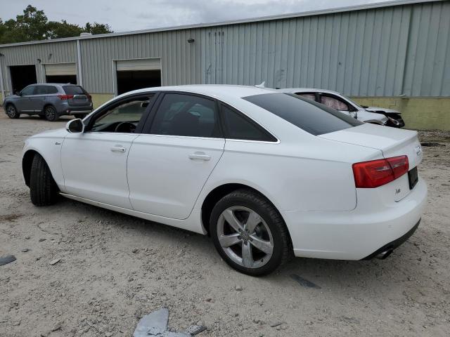 WAUBGAFC3CN030688 - 2012 AUDI A6 WHITE photo 2