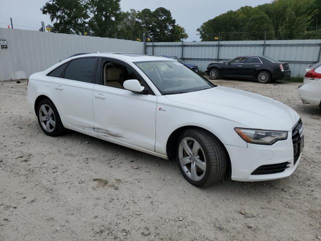 WAUBGAFC3CN030688 - 2012 AUDI A6 WHITE photo 4