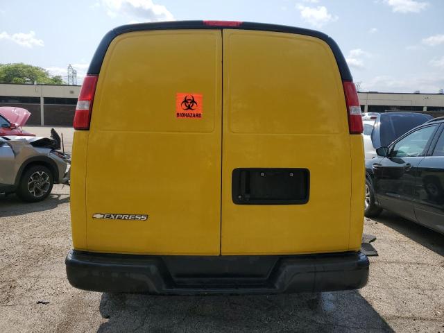 1GCWGAFP5K1158251 - 2019 CHEVROLET EXPRESS G2 Դեղին լուսանկար 6
