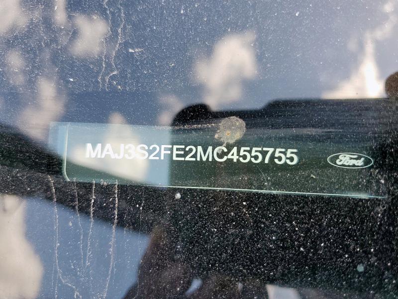 MAJ3S2FE2MC455755 - 2021 FORD ECOSPORT S შავი ფოტო 12