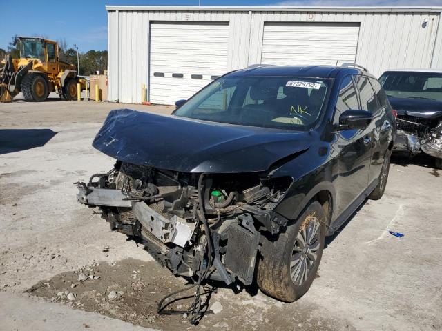 5N1DR2MNXJC639961 - 2018 NISSAN PATHFINDER S BLACK photo 1