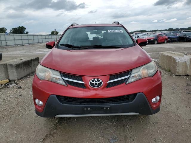 2T3WFREV5EW127931 - 2014 TOYOTA RAV4 XLE RED photo 5