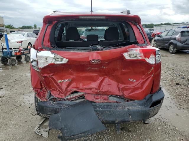 2T3WFREV5EW127931 - 2014 TOYOTA RAV4 XLE RED photo 6