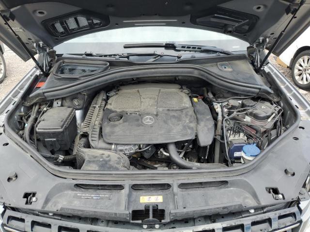 4JGDA5JB9FA582805 - 2015 MERCEDES-BENZ ML 350 GRAY photo 12