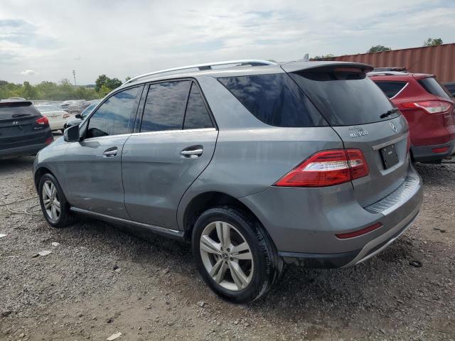 4JGDA5JB9FA582805 - 2015 MERCEDES-BENZ ML 350 GRAY photo 2