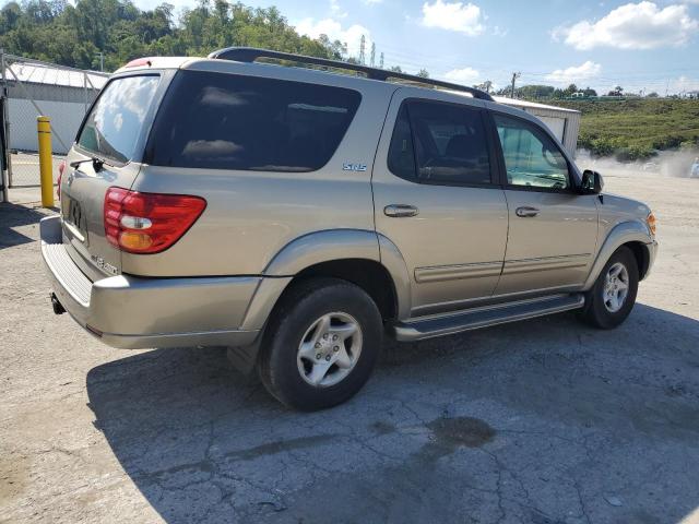 5TDBT44A42S104310 - 2002 TOYOTA SEQUOIA SR5 GOLD photo 3