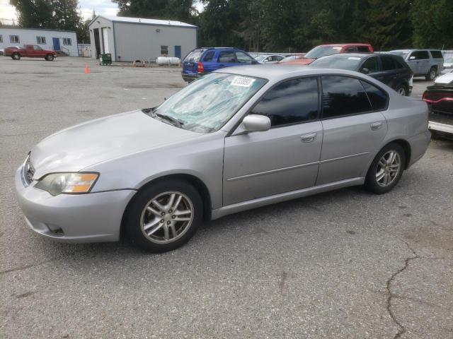 4S3BL616757209384 - 2005 SUBARU LEGACY 2.5I SILVER photo 1