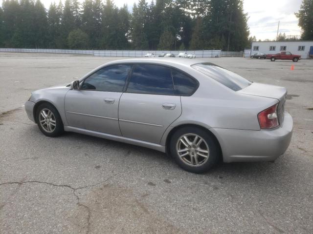 4S3BL616757209384 - 2005 SUBARU LEGACY 2.5I SILVER photo 2