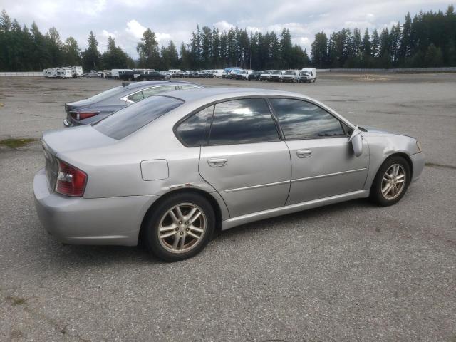 4S3BL616757209384 - 2005 SUBARU LEGACY 2.5I SILVER photo 3