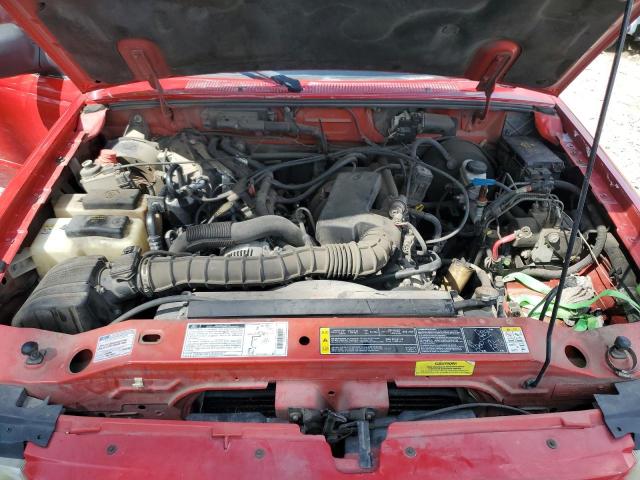 1FTYR44U72PA31401 - 2002 FORD RANGER SUPER CAB RED photo 11