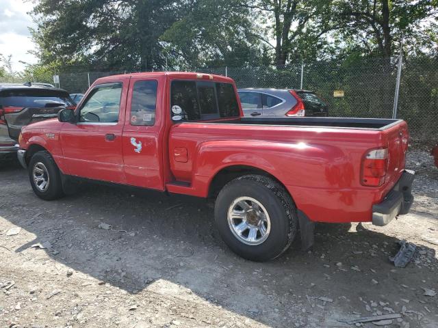 1FTYR44U72PA31401 - 2002 FORD RANGER SUPER CAB RED photo 2