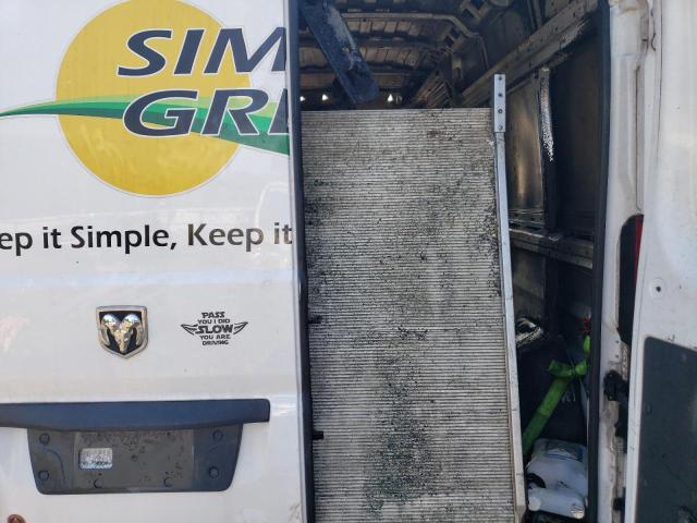 3C6TRVDG8JE137808 - 2018 RAM PROMASTER 2500 HIGH თეთრი ფოტო 10