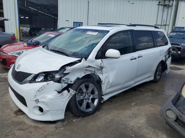 5TDXK3DC9ES431830 - 2014 TOYOTA SIENNA SPORT WHITE photo 1