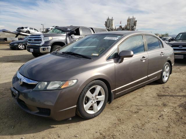 19XFA1F60BE013625 - 2011 HONDA CIVIC LX-S Gris photo 2