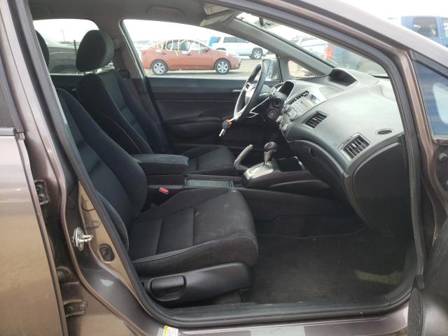 19XFA1F60BE013625 - 2011 HONDA CIVIC LX-S Gris photo 5