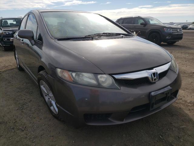 19XFA1F60BE013625 - 2011 HONDA CIVIC LX-S Gris photo 9