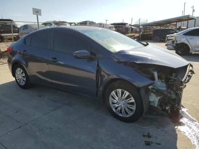 KNAFK4A60G5537864 - 2016 KIA FORTE LX GRAY photo 4