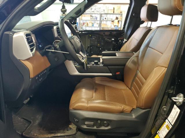 5TFMA5DB6RX139447 - 2024 TOYOTA TUNDRA CREWMAX PLATINUM შავი ფოტო 7