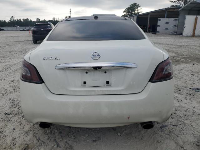 1N4AA5AP4EC495874 - 2014 NISSAN MAXIMA S WHITE photo 6