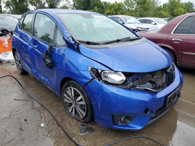 JHMGK5H79GX038575 - 2016 HONDA FIT EX BLUE photo 4