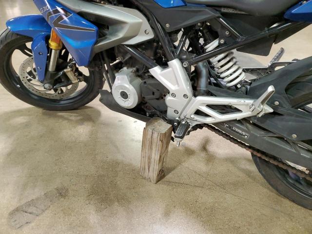 WB30G1101JR852746 - 2018 BMW G310 R BLUE photo 10