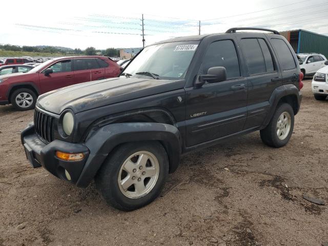 1J4GL58K14W154349 - 2004 JEEP LIBERTY LIMITED BLACK photo 1