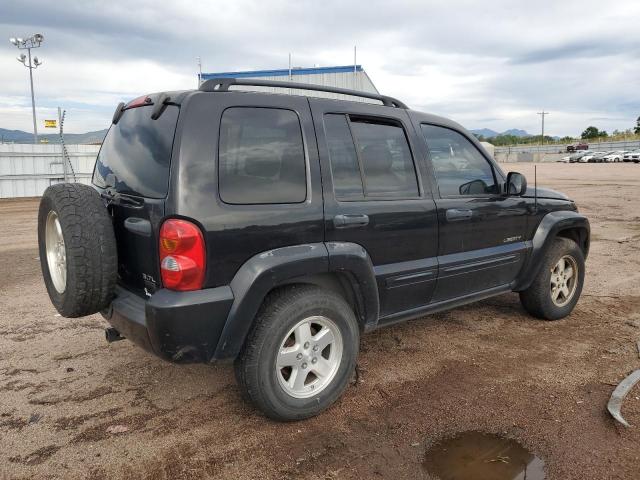 1J4GL58K14W154349 - 2004 JEEP LIBERTY LIMITED BLACK photo 3