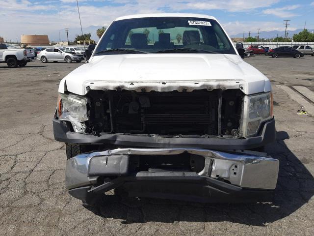 1FTMF1CM1EKD41195 - 2014 FORD F150 WHITE photo 5