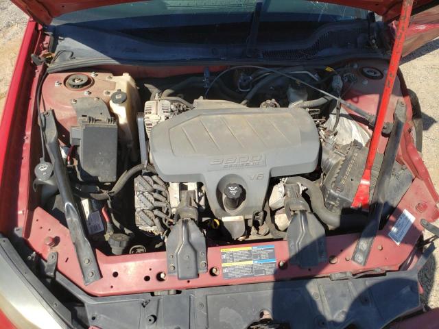 2G2WP552781164167 - 2008 PONTIAC GRAND PRIX 红色 照片 11
