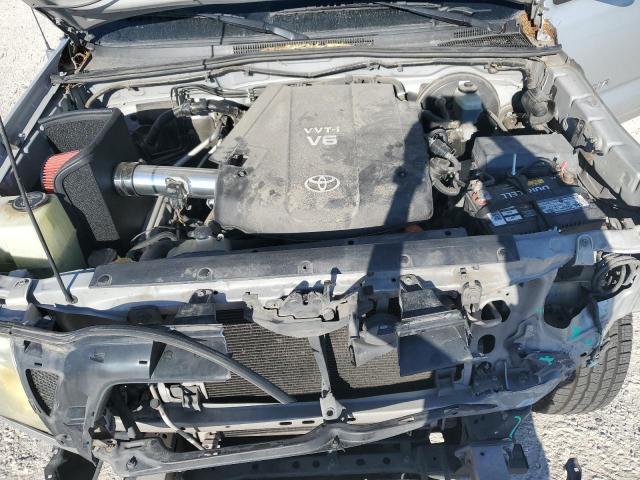 5TEJU62NX8Z475980 - 2008 TOYOTA TACOMA DOUBLE CAB PRERUNNER SILVER photo 11