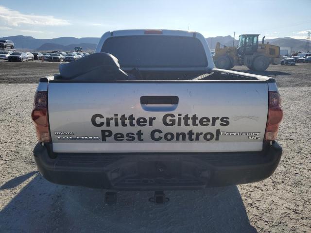 5TEJU62NX8Z475980 - 2008 TOYOTA TACOMA DOUBLE CAB PRERUNNER SILVER photo 6