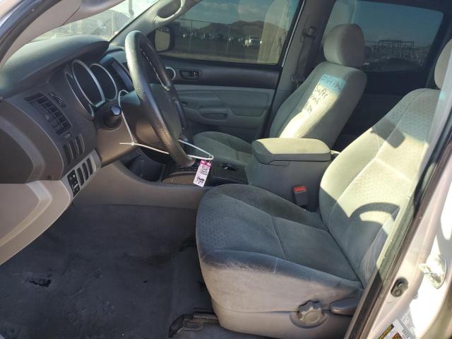 5TEJU62NX8Z475980 - 2008 TOYOTA TACOMA DOUBLE CAB PRERUNNER SILVER photo 7