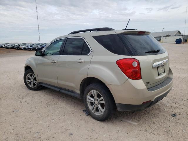 2GNALPEK8D6192710 - 2013 CHEVROLET EQUINOX LT BEIGE photo 2