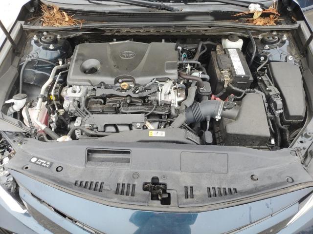 4T1B11HK7KU725619 - 2019 TOYOTA CAMRY L TEAL photo 11