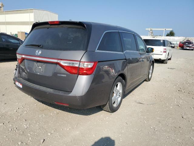 5FNRL5H90CB139131 - 2012 HONDA ODYSSEY TOURING GRAY photo 3