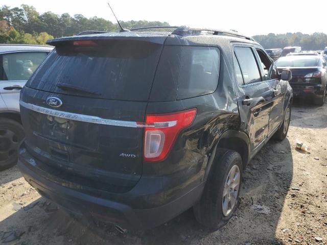 1FM5K8B85EGC05745 - 2014 FORD EXPLORER BLACK photo 3