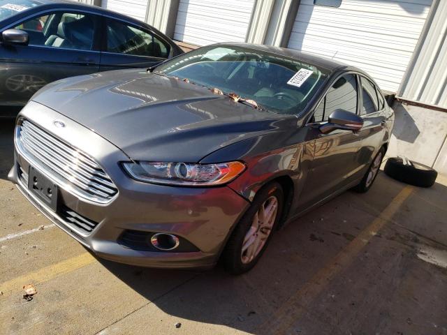 3FA6P0HR2DR377658 - 2013 FORD FUSION SE GRAY photo 1