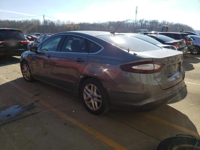 3FA6P0HR2DR377658 - 2013 FORD FUSION SE GRAY photo 2