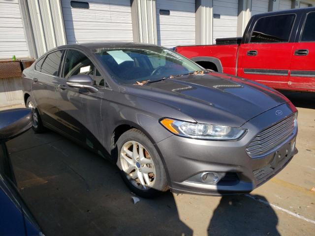 3FA6P0HR2DR377658 - 2013 FORD FUSION SE GRAY photo 4