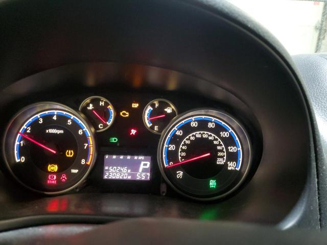 JS2YB5A38A6300487 - 2010 SUZUKI SX4 GRAY photo 9