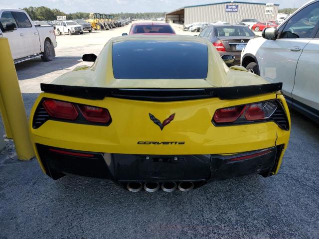 1G1YW2D79J5106027 - 2018 CHEVROLET CORVETTE GRAND SPORT 1LT YELLOW photo 10