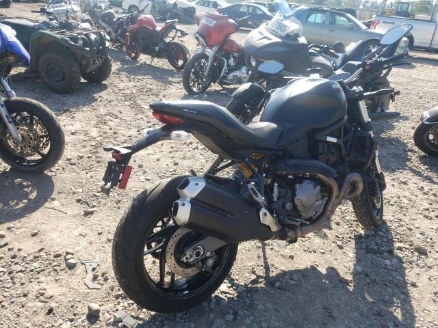 ZDMMACLS7JB002447 - 2018 DUCATI MONSTER 821 BLACK photo 4