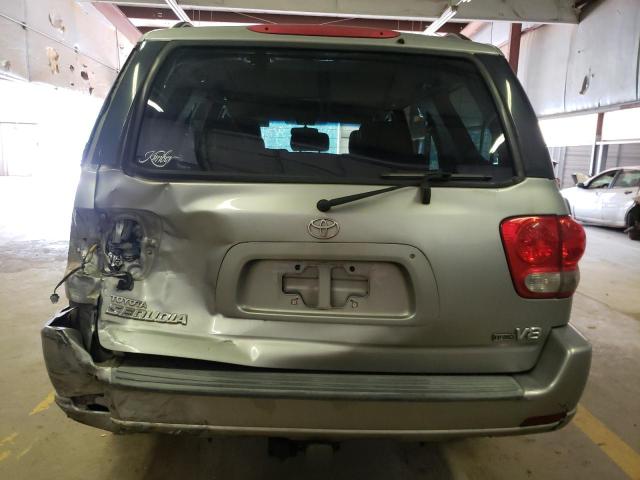 5TDZT34A77S295530 - 2007 TOYOTA SEQUOIA SR5 SILVER photo 6