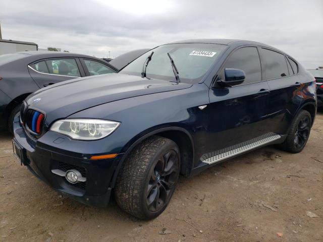 5UXFG8C59DL591816 - 2013 BMW X6 XDRIVE50I BLUE photo 1